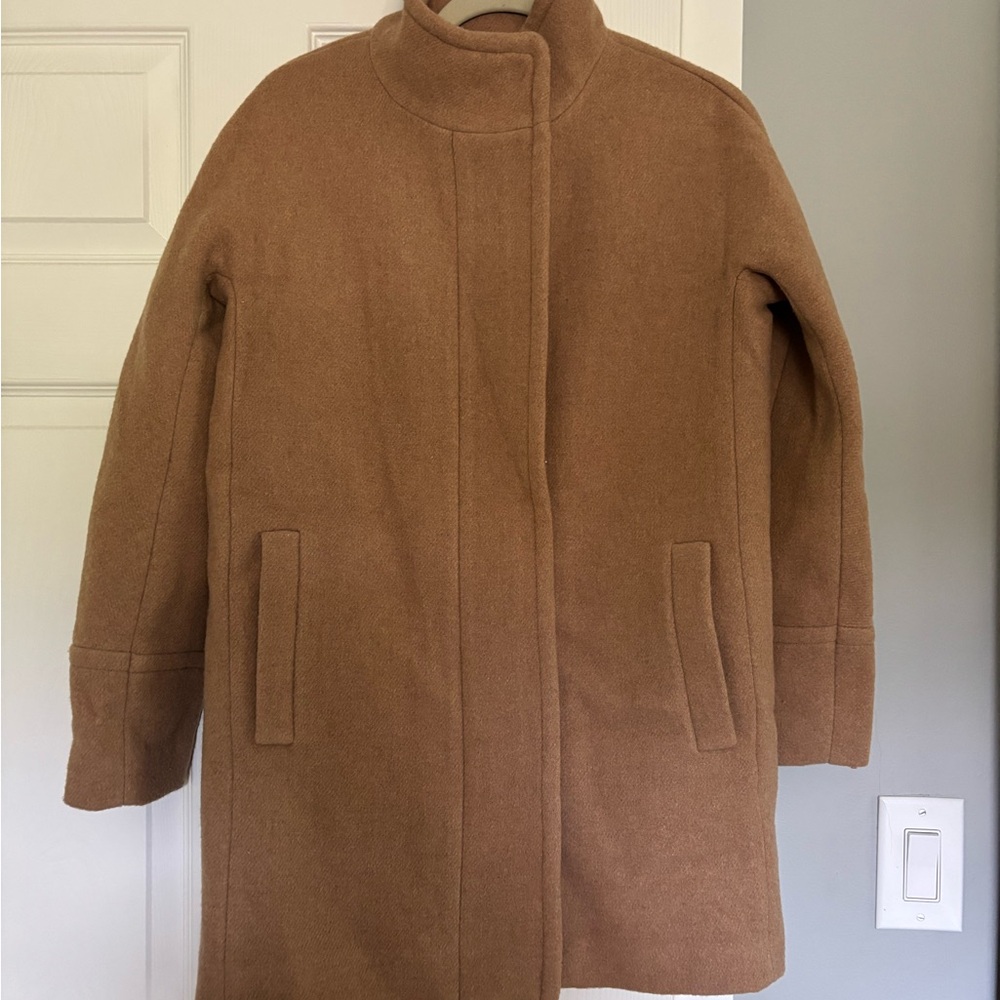 J. Crew Factory Camel Wool Coat